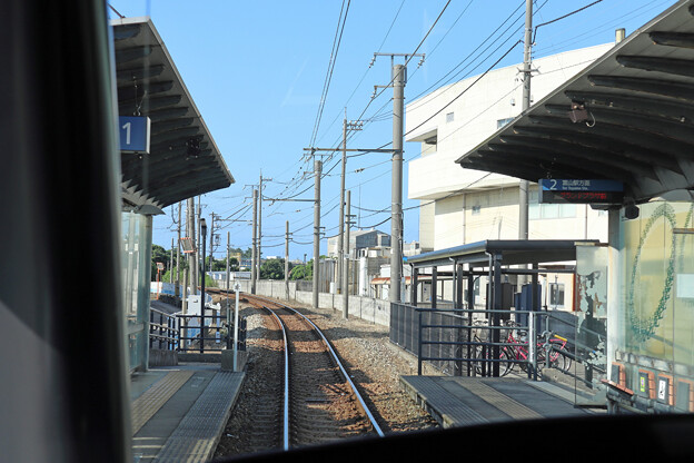 富山港線の線路