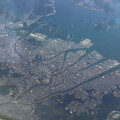 写真: 広島市上空