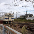 写真: 吉松からの列車