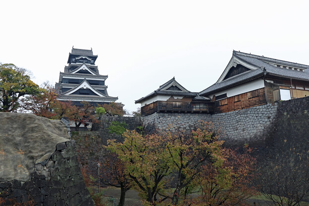 熊本城天守閣と本丸御殿