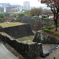 写真: 熊本城西櫓門跡付近