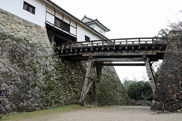 彦根城廊下橋と天秤櫓