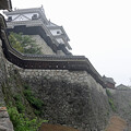 写真: 松山城の石垣