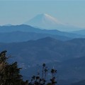 写真: 富幕山休憩舎展望デッキより富士山
