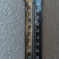 富幕山今朝の8時温度－2℃