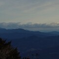 写真: 富幕山休憩舎展望デッキより今朝の富士山
