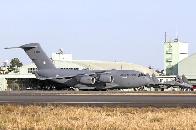 インド空軍　C-17　CB-8005