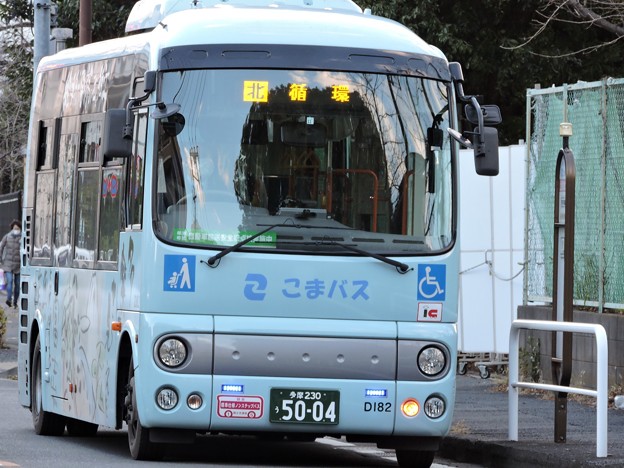 小田急バス狛江営業所 19-D182 2021/12/26