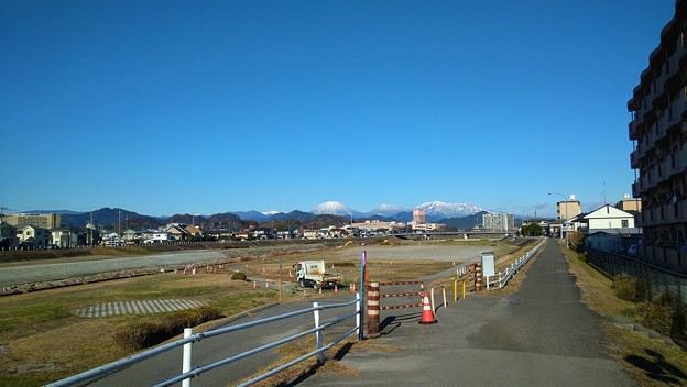 栃木の山にも雪が