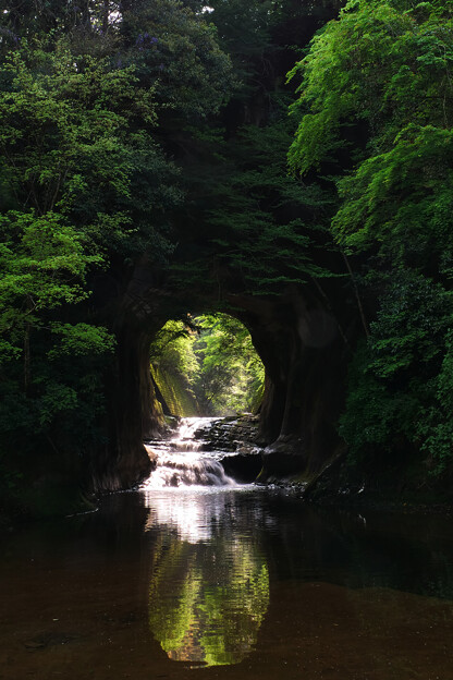 写真: 濃溝の滝