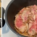 写真: 鹿児島黒豚1――豚丼1 + 淡路島たまねぎ