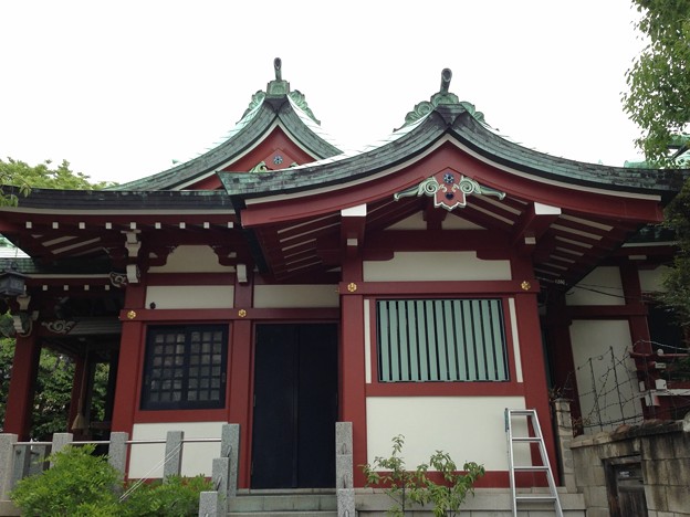 写真: 洲崎神社（江東区）拝殿