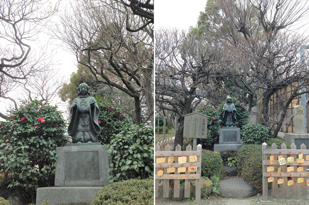 写真: 亀戸天神社（江東区亀戸）五歳の菅公像