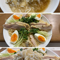 Photos: 佐賀 山ん鶏ローストチキン2――九州 冷やし中華 シークヮーサースープ