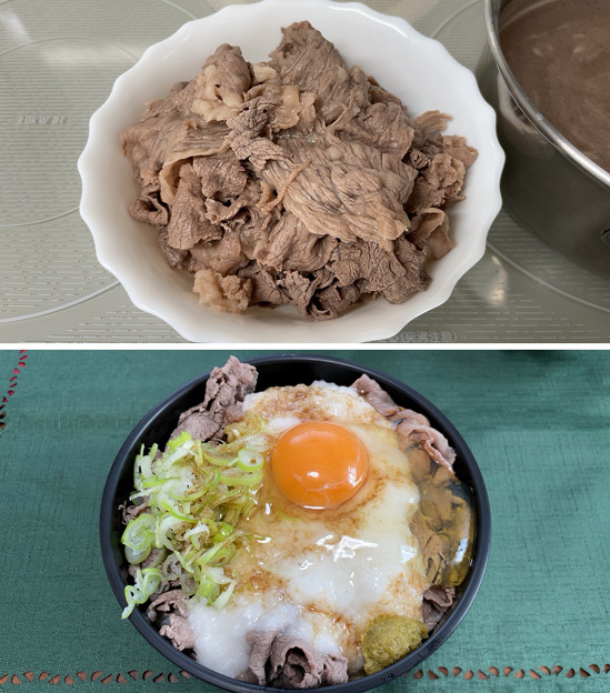 Photos: 米沢牛――1とろろ牛しゃぶ丼