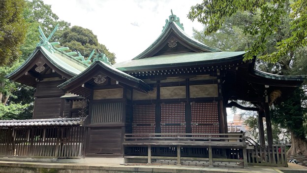 小豆沢神社（板橋区）社殿