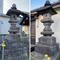 写真: 高砂天祖神社（葛飾区）石灯籠