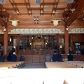 写真: 寒川神社（神奈川県高座郡）拝殿・本殿