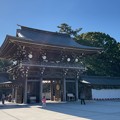 写真: 寒川神社（神奈川県高座郡）神門