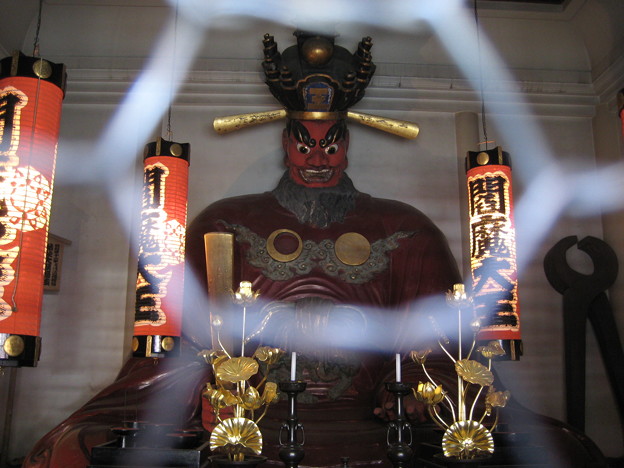 写真: 太宗寺（新宿2丁目）閻魔像