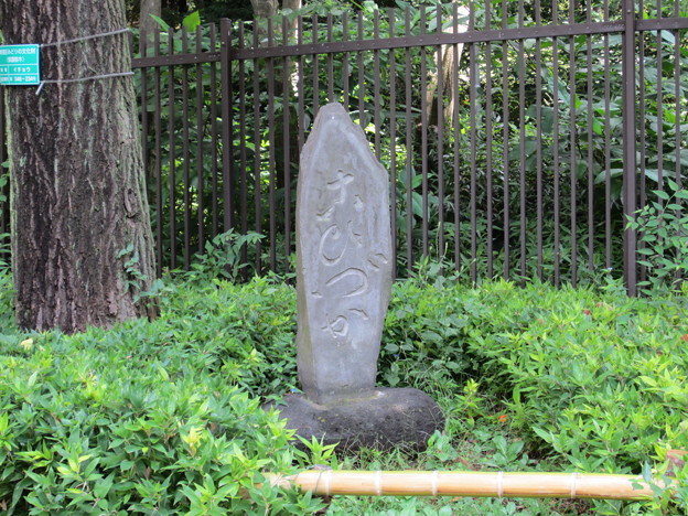 十二社熊野神社 （西新宿2丁目）鯉塚