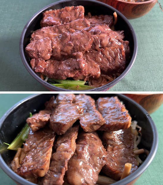 鳥取和牛 ハラミ2――焼肉ナムル丼