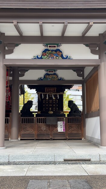 写真: 湯島天満宮（文京区） (2)戸隠神社