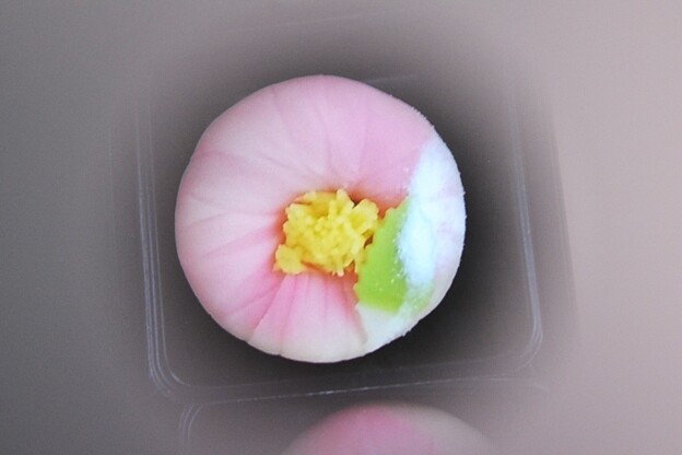 写真: 早春の和菓子・山茶花・・・
