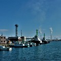 写真: 昼下がりの漁港