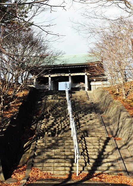 慈照寺の階段