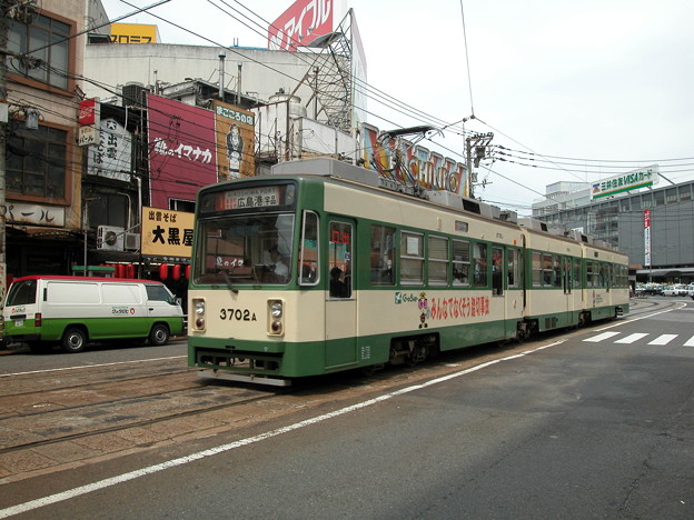 #9060 広島電鉄3702F 2003-8-27