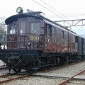 写真: #9163 旧国鉄ED10 2+貨車 2002-10-19