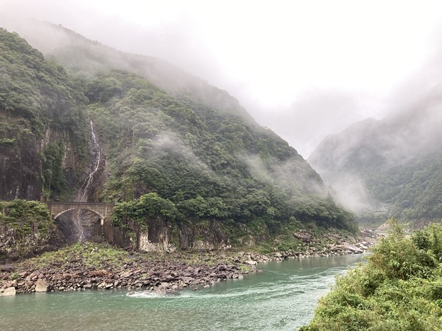 写真: 熊野川