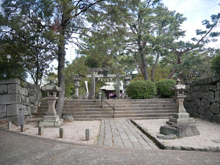 久留米城跡＠2023 (19) 篠山神社