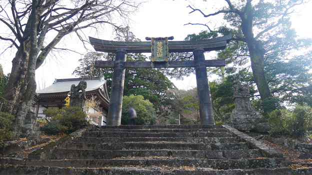 英彦山神宮・銅の鳥居 (1)