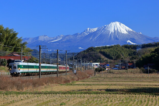 写真: 特急列車やくもと大山