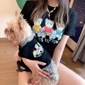 写真: ルイヴィトン ペット服 親子服 シャネル 犬用品 モンクレール メンズ パーカー