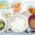 写真: ８月２日昼食(白身魚フライ) #病院食