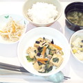 写真: ６月２５日夕食(家常豆腐) #病院食