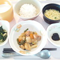 写真: ７月２１日朝食(炒り鶏) #病院食