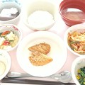 写真: ８月１５日昼食(海老カツ) #病院食