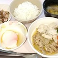 写真: ８月１５日夕食(肉豆腐) #病院食