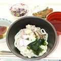 写真: ８月２２日昼食(五目うどん) #病院食