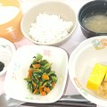 写真: ８月２７日朝食(厚焼き玉子) #病院食