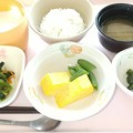 写真: ９月１０日朝食(厚焼き玉子) #病院食