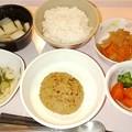 Photos: １１月８日夕食(豆腐ハンバーグ) #病院食