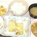 Photos: １２月２５日夕食(ホタテ入り厚焼き玉子) #病院食