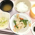Photos: ３月３０日朝食(ちくわの炒め煮) #病院食