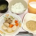 Photos: ３月３１日朝食(海老団子の煮物) #病院食