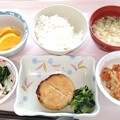 写真: ４月３０日昼食(すり身揚げの味噌焼き) #病院食